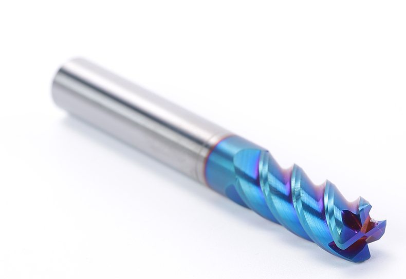 Fréza 10X25X10X75X4Z 65HRC Nano-Blue